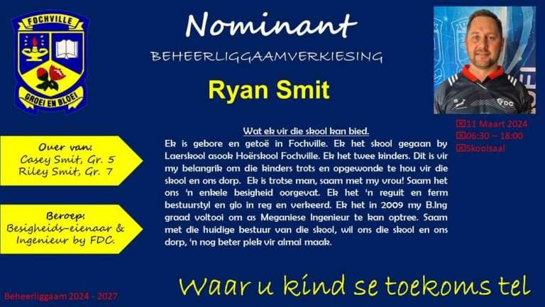 Beheerliggaam - Laerskool Fochville