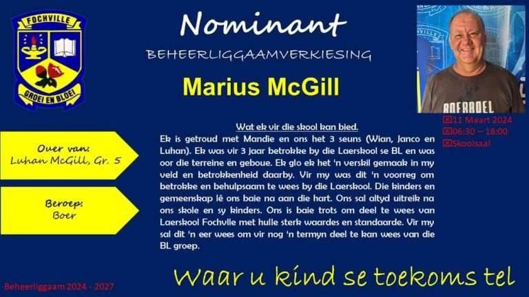 Beheerliggaam - Laerskool Fochville