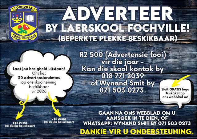 Adverteer by Laerskool Fochville